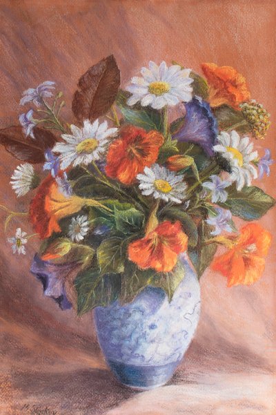 Anemonen und Disteln von Margo Starkey